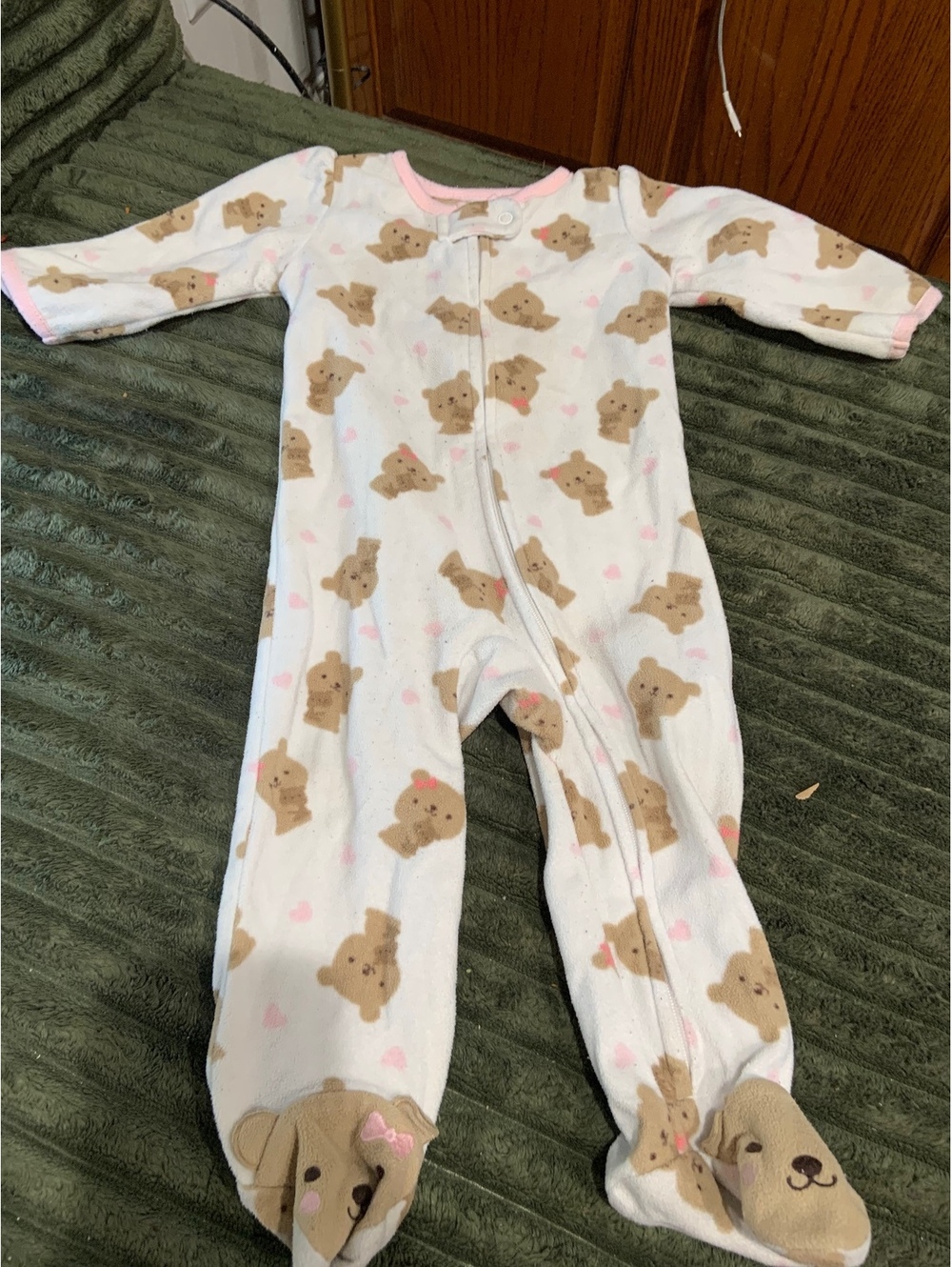Carter's bear footed sleeper